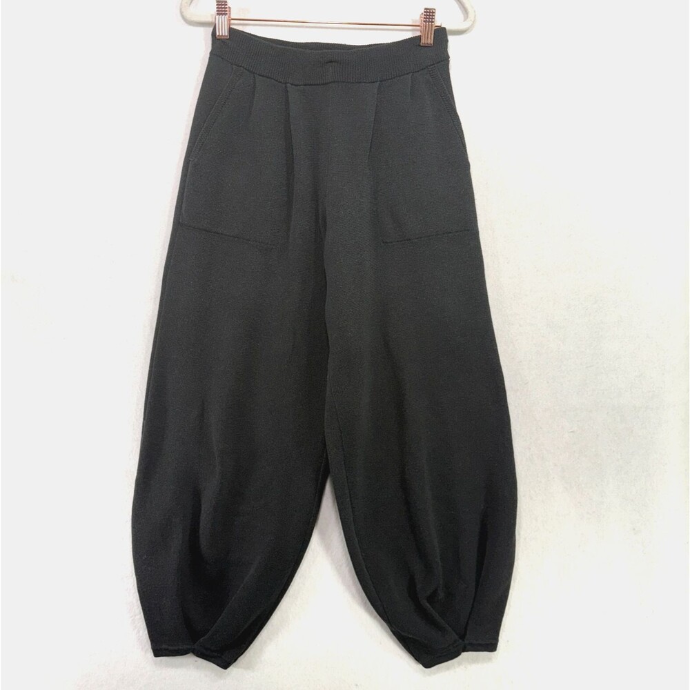 Free People Black Ankle Pants